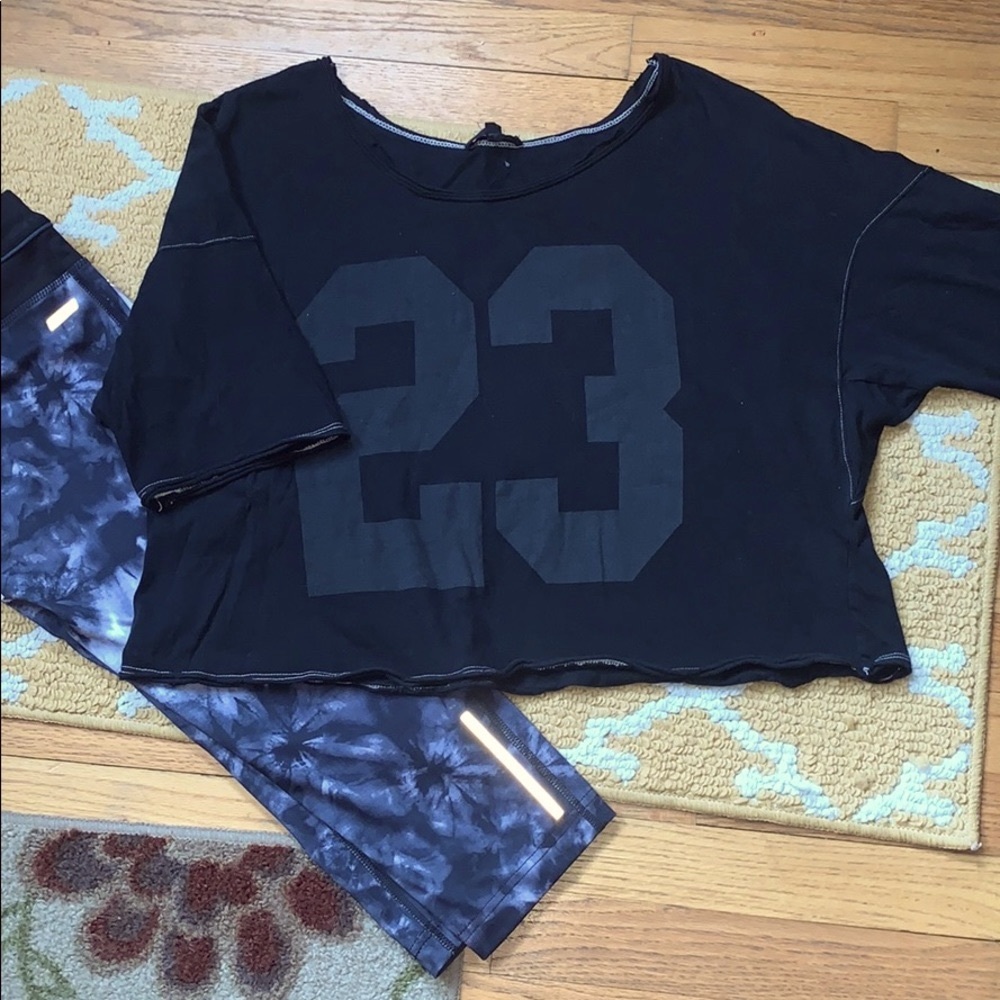 American Eagle Crop Tee